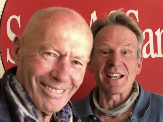 Don Scott and Sam Newman Picture: Instagram