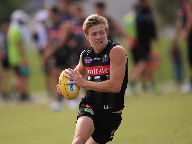 Collingwood training Jordan De Goey Picture: Wayne Ludbey