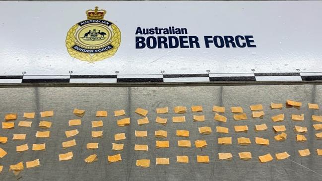 Border Force intercepted the drug Suboxone hidden in a gaming controller and a laptop destined for Christmas Island. Picture: Supplied