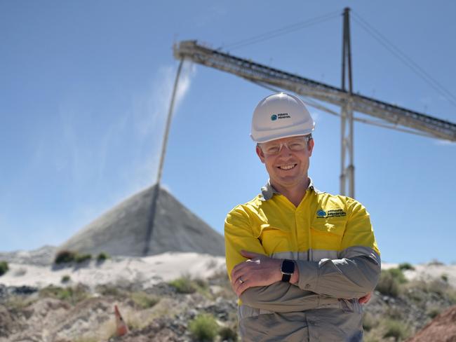 Dale Henderson, chief executive officer of Pilbara Minerals Ltd., at the company's Pilgangoora lithium project in Port Hedland, Western Australia, on Friday, July 29, 2022. The highest bid for material at an auction run by Australia's Pilbara Minerals dropped for the first time since the exchange was launched last year. Photographer: Carla Gottgens/Bloomberg