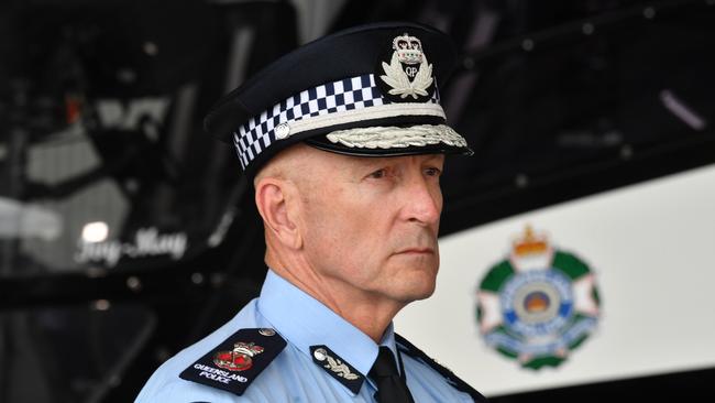 Queensland Police Commissioner Steve Gollschewski. Picture: Evan Morgan