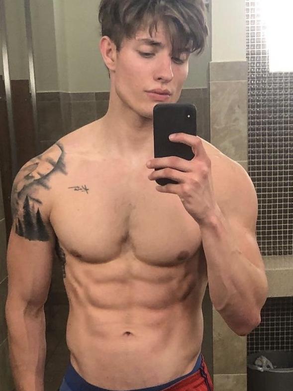 He is also very into fitness. Picture: Instagram/MattRife