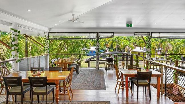 Bali Hai Beachfront Caravan Park at Wongaling Beach - part of the Mayfair 101 fire sale - is under offer. It is set on 11.22ha with prime beach frontage and views to nearby Dunk Island. Picture: supplied.