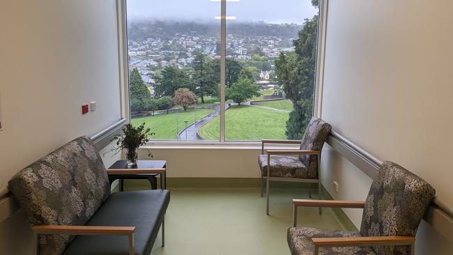 Waiting room at Launceston General Hospital's new lutha Building. Picture: Alex TreacyPicture: Alex Treacy