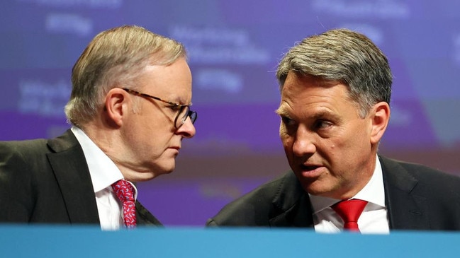 The strategic impetus to help Ukraine could only have come from government but Albanese and Marles repeatedly said they were just following Defence advice. Picture: NCA NewsWire/Tertius Pickard