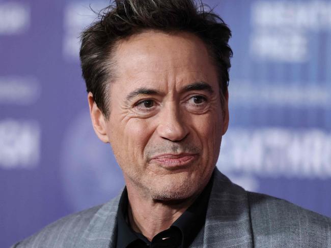 US actor Robert Downey Jr. arrives at the Tenth Breakthrough Prize Ceremony at the Academy Museum of Motion Pictures in Los Angeles, California, on April 13, 2024. (Photo by ETIENNE LAURENT / AFP)