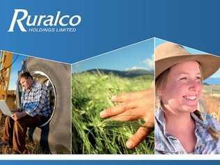 Promotional material from Ruralco in 2013.