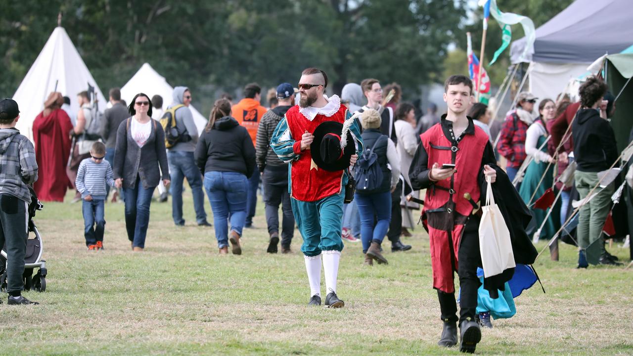 Thousands travel back in time at Hawkesbury Showground Medieval