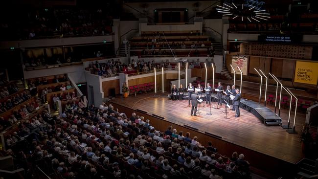 Tallis Scholars at Adelaide Festival 2020’s 150 Psalms. Picture: Foppe Schut