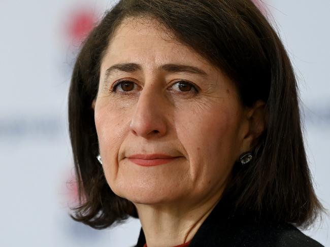 SYDNEY, AUSTRALIA - NewsWire Photos, AUGUST, 9, 2021:NSW Premier Gladys Berejiklian speaks to the media during a COVID-19 press conference in Sydney. New South Wales has recorded 283 new locally transmitted coronavirus cases overnight. Picture: NCA NewsWire/Bianca De Marchi