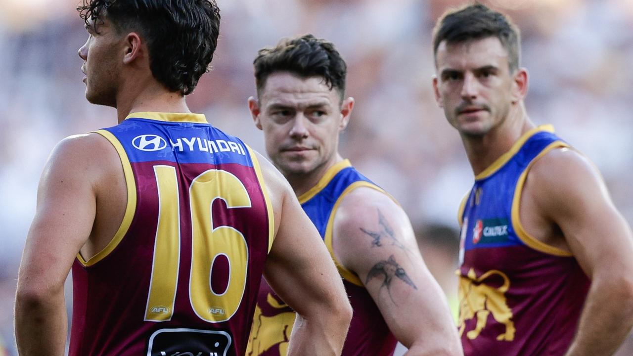 The Brisbane Lions suffered a close defeat in the AFL grand final. Picture: Russell Freeman/AFL Photos via Getty Images