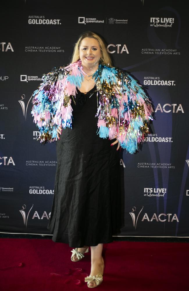 Evie Smith at AACTA Oscars Screening at the Home of the Arts, Gold Coast. Picture: Jessie Jean