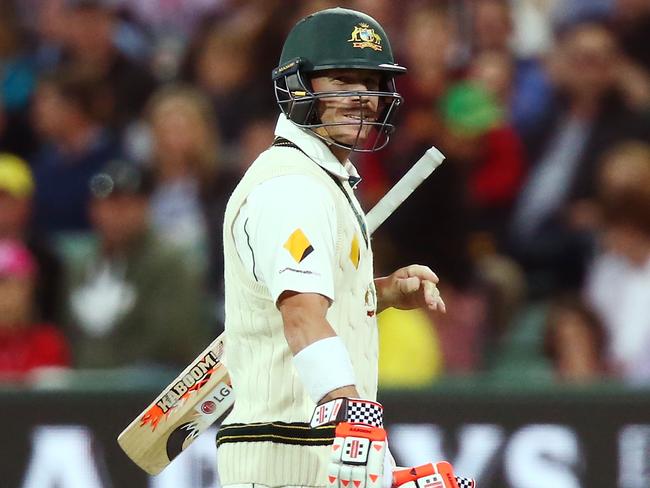 David Warner fell cheaply in Australia’s first innings.