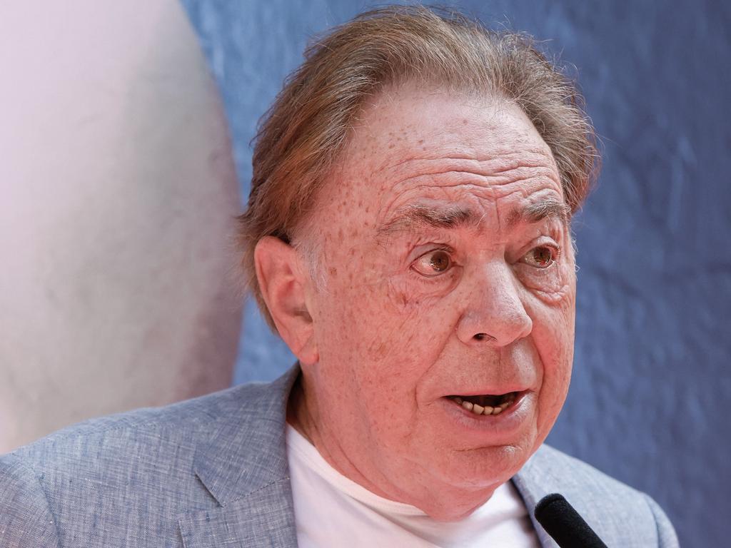 Composer Andrew Lloyd Webber. Picture: Kena Betancur/AFP