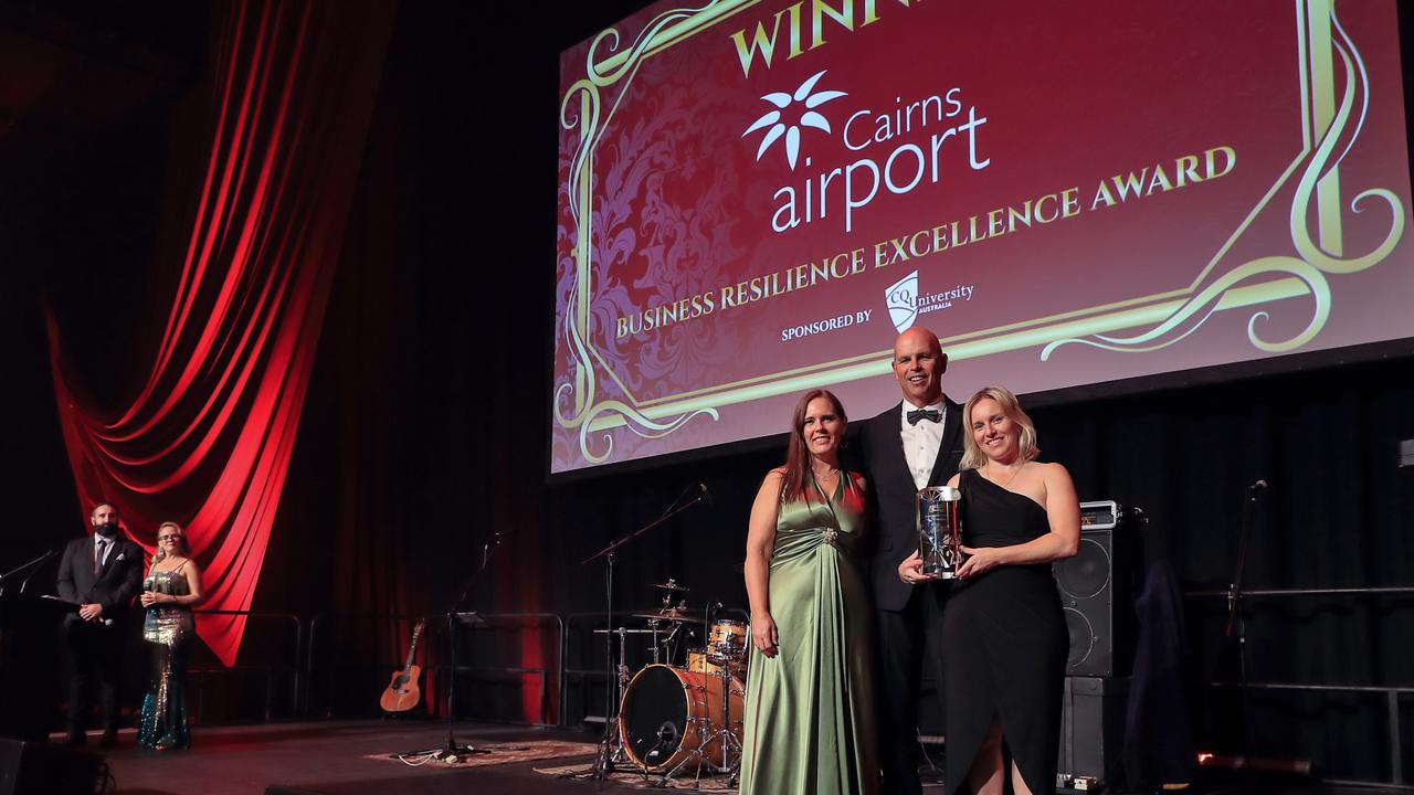 Cairns Airport won the Business Resilience Excellence Award. Picture: Paul Furse