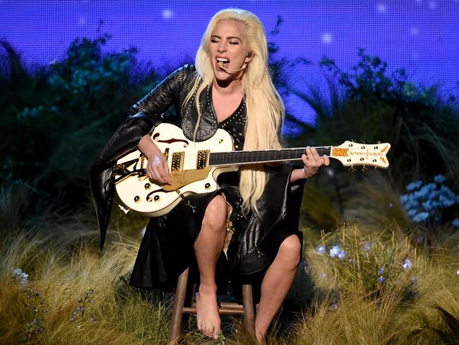 Recording artist Lady Gaga performs onstage during the 2016 American Music Awards at Microsoft Theater on November 20, 2016 in Los Angeles, California. Picture: Getty
