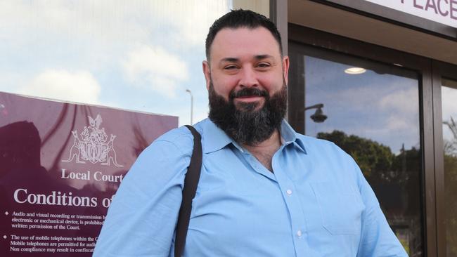 Former Blain MLA Mark Turner arrives at Darwin Local Court on Wednesday to contest a speeding ticket. Picture: Zizi Averill