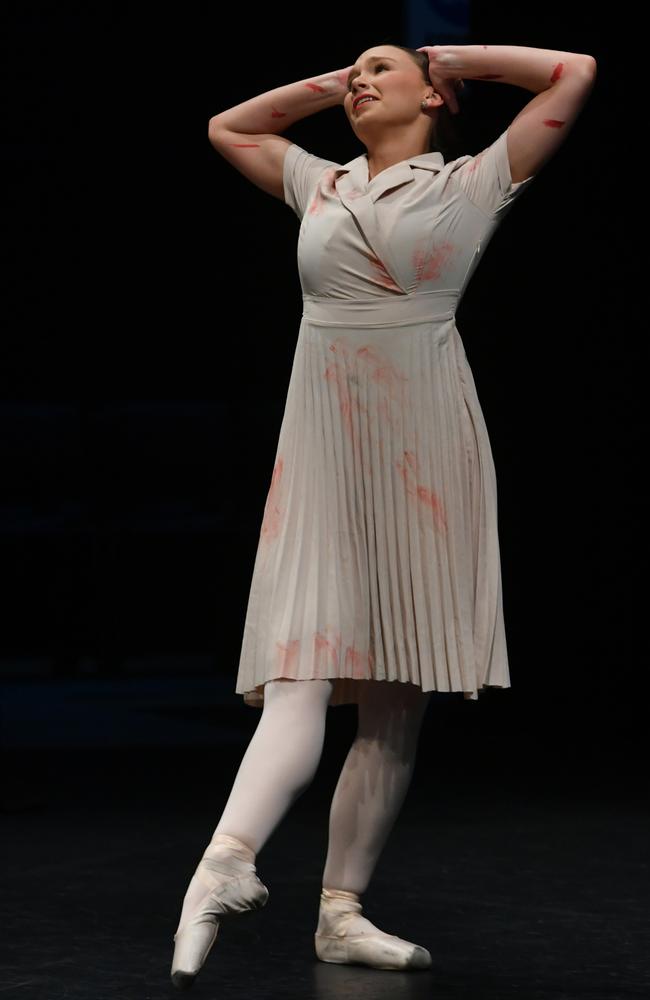 Townsville Eisteddfod 2023. Age 16 to 18 Demi-Character Solo. Grace Jepson. Picture: Evan Morgan.