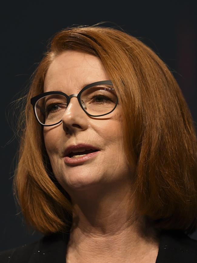 Former Australian Prime Minister Julia Gillard.