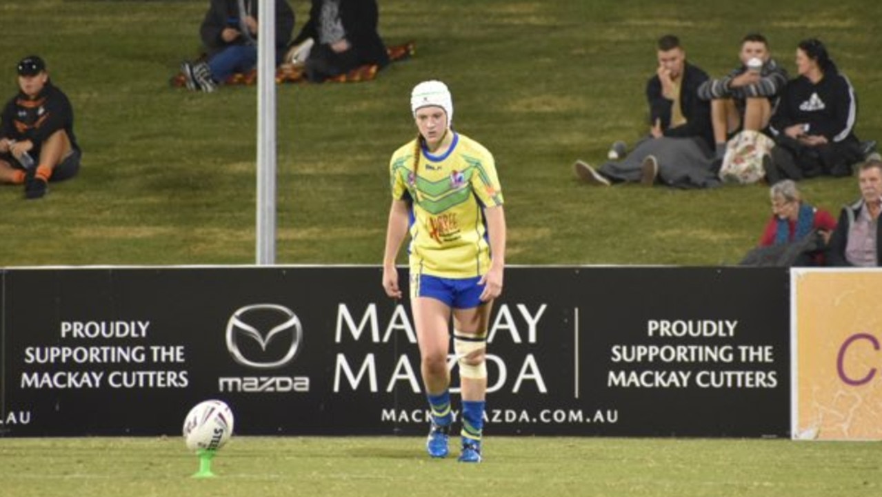 Wanderers U17 Girls defeated Norths 23-6 in the RLMD Grand Final. Emily Bella. Picture: Matthew Forrest