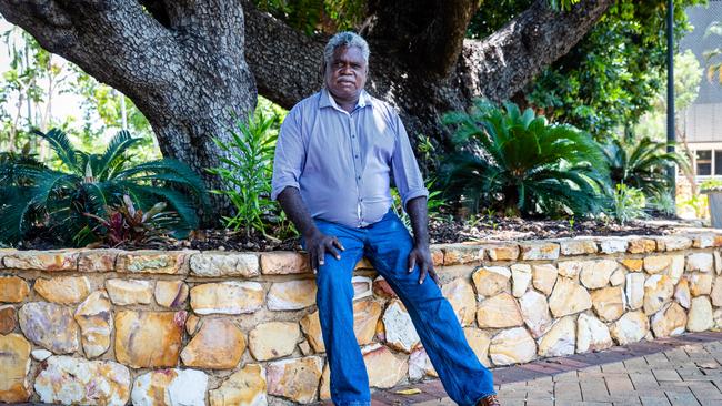 Independent Northern Territory MLA Yingiya Guyula pictured in Darwin. Picture: Amos Aikman