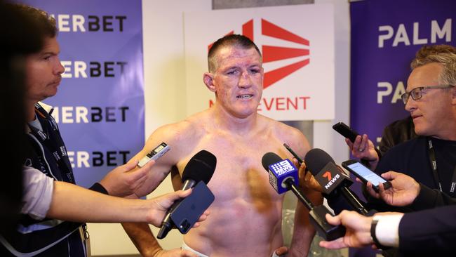 Paul Gallen said he wants. Picture: Richard Dobson