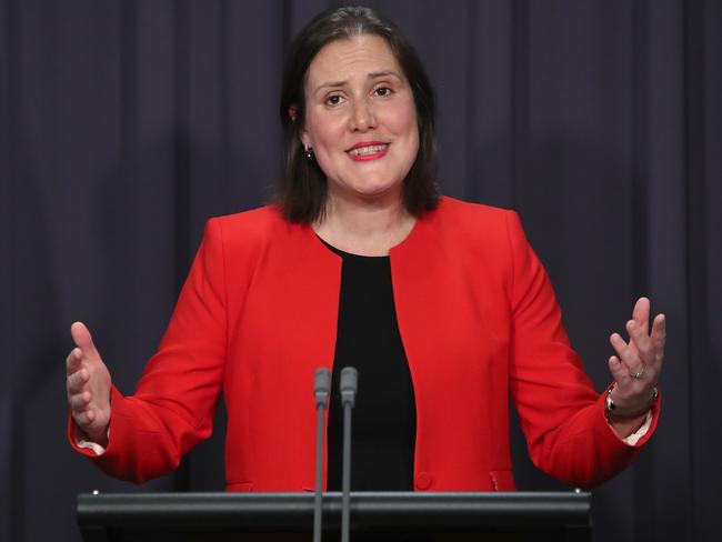 Kelly O'Dwyer rose to become Minister for Jobs and Industrial Relations. Picture: Kym Smith