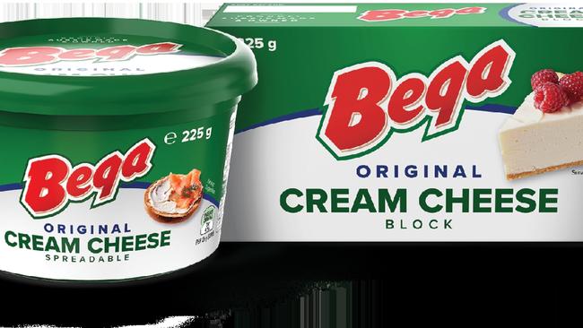 Bega has dubbed its new block and spreadable product “Australia’s cream cheese”. Picture: Supplied