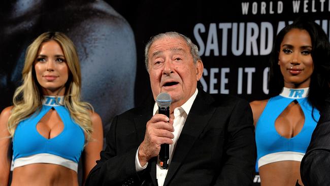 Promoter Bob Arum says Australia is the perfect venue for a world heavyweight title fight