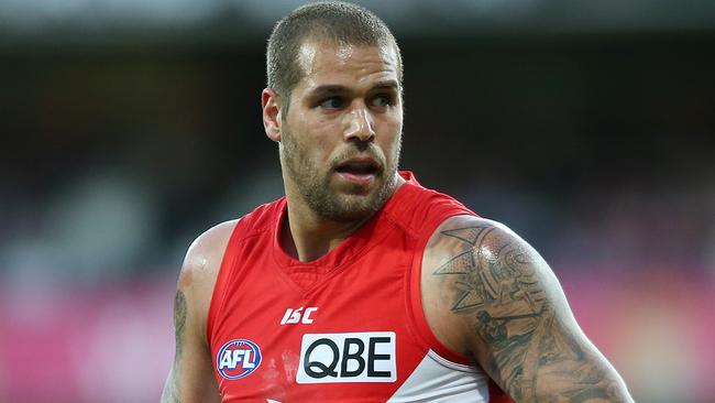 Lance Franklin left Hawthorn to join Sydney. Picture: Getty Images.