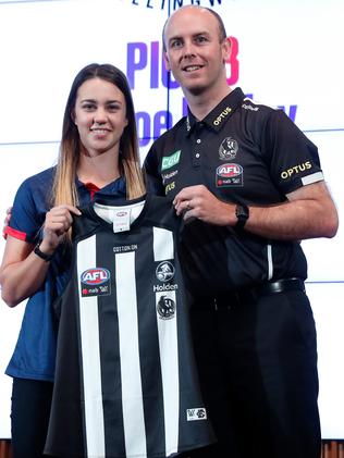 Chloe Molloy was drafted to Collingwod last month. Picture: Getty