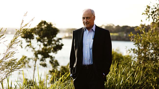 TWAM-20151003 EMBARGO FOR TWAM 3 Oct 2015 NO REUSE WITHOUT PERMISSION Paul Keating at Barangaroo Pic : Steve Baccon