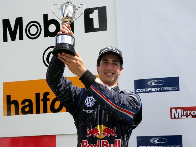 Ricciardo pictured in 2009