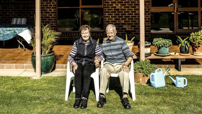 Helen and Theo Zafirakos - the picture of health thanks to good fats.