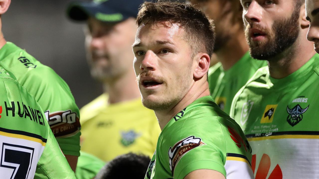 Canberra Raiders coach Ricky Stuart is rallying behind embattled hooker Tom Starling after he was arrested and charged with assaulting a police officer, declaring he would have been “more disappointed” if the rising star hadn’t defended his family amid a brawl on the weekend. Photo: Mark Kolbe/Getty Images.