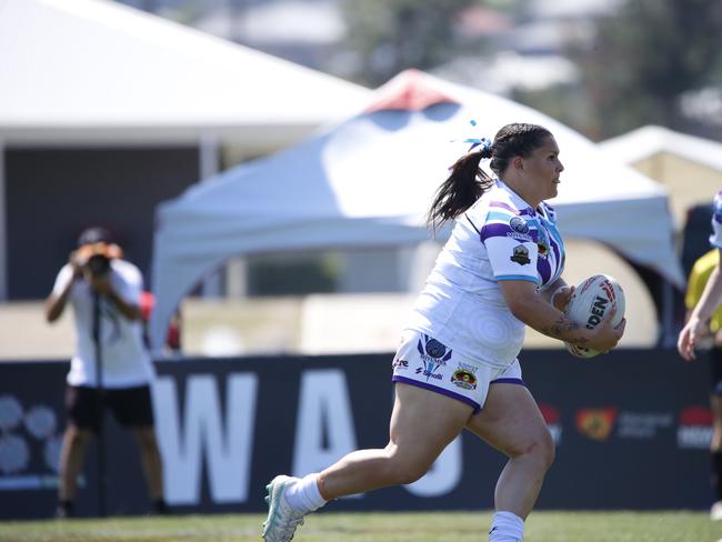 Koori Knockout - Day 4 Girls 17s GF Mindaribba Warriors v Waterloo Storm Monday, 7 October 2024 Hereford St, Bathurst NSW 2795, Australia, Picture Warren Gannon Photography