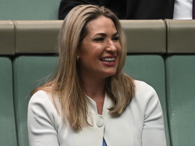 Vikki Campion during question time. Picture: Martin Ollman