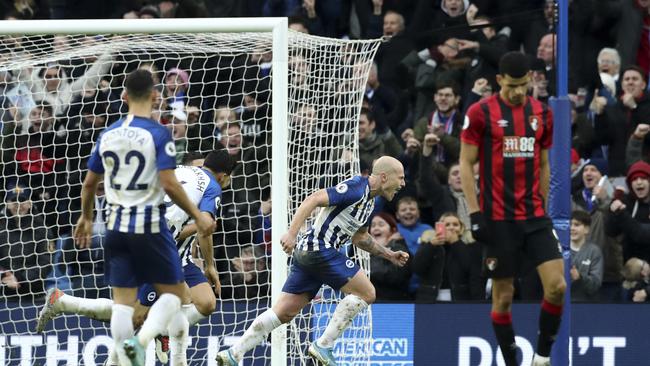 Mooy put the game beyond doubt for Brighton.