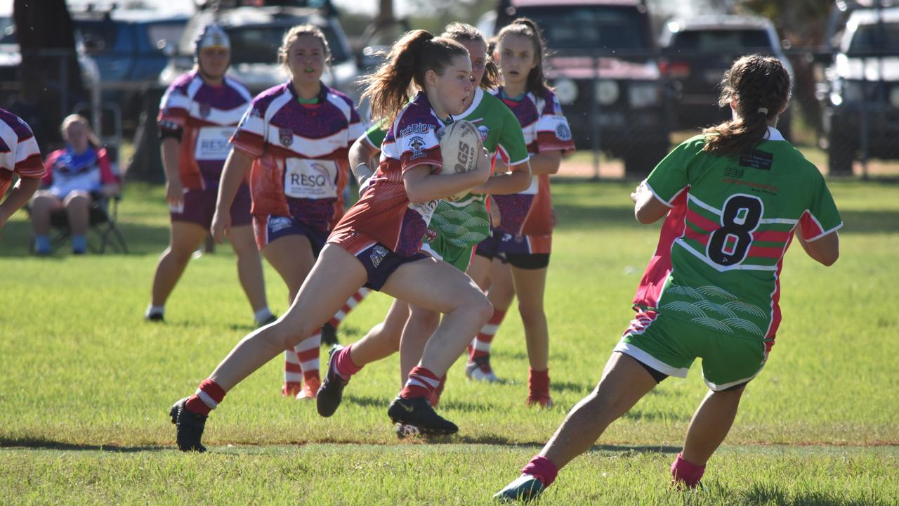 Gatton/Valleys v Southern Outback U17 girls. Adrian Vowles Cup 2020.