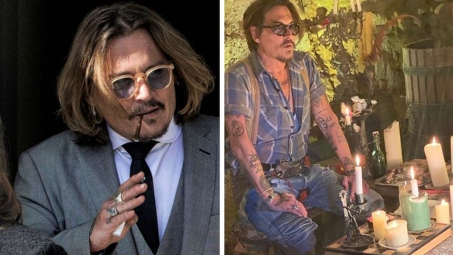 Johnny Depp is now living a quiet life in Somerset.