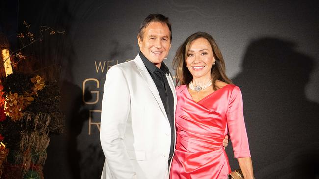 Jeff Browne and Ann Peacock at a red carpet event in April. Picture: Morgan Sette