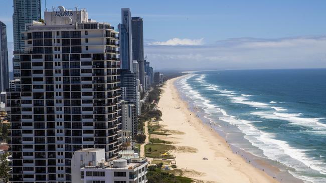 Gold Coast skyline. Tourism / Real Estate / Holidays / Summer Weather / BeachPicture: Nigel Hallett