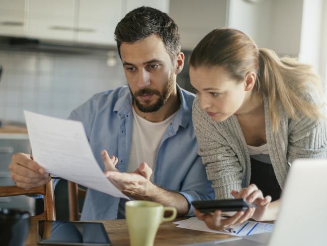 MONEY ISTOCK -  Photo of a young couple going through financial problems Picture: Istock