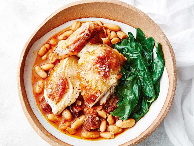 Try this 5 Ingredient Spanish chicken. Picture: Taste.com.au