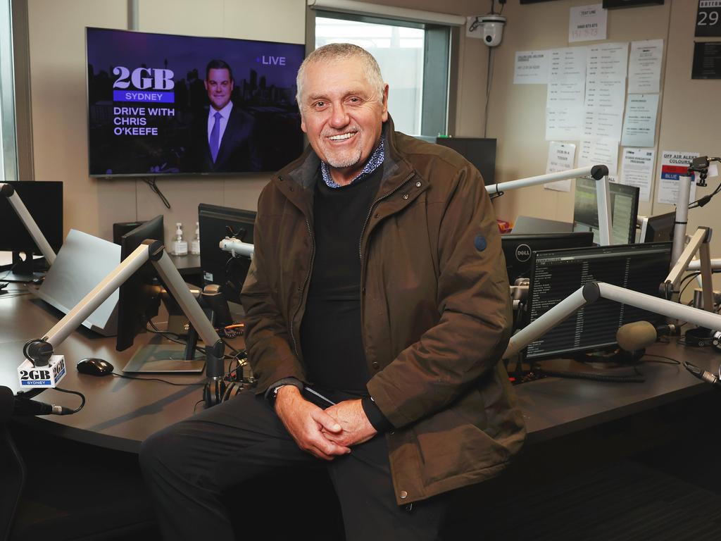 Legendary NRL broadcaster Ray Hadley. Picture: Rohan Kelly