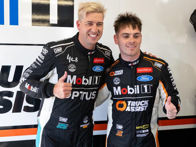 Chaz Mostert just pipped his teammate Ryan Wood for pole in race one at the Perth Super 440. Picture: Daniel Kalisz/Getty Images