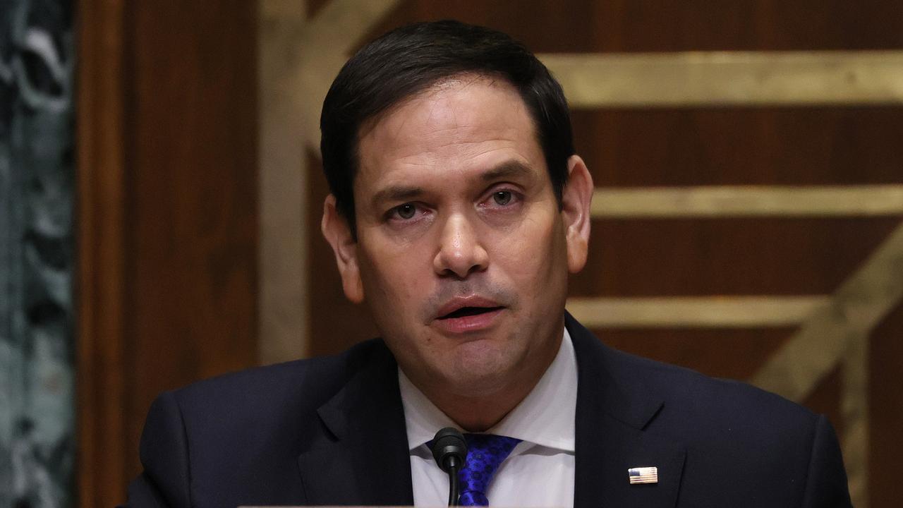 Republican senator Marco Rubio believes China dispatched the balloon to send a message the US is in ‘decline’. Picture: Joe Raedle/AFP