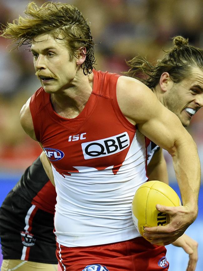 Dane Rampe is a star defender for Sydney.