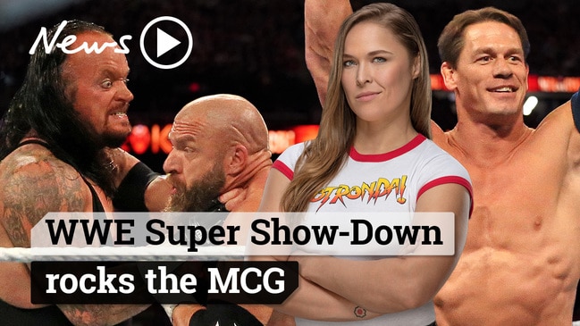 WWE Super Show-Down rocks the MCG