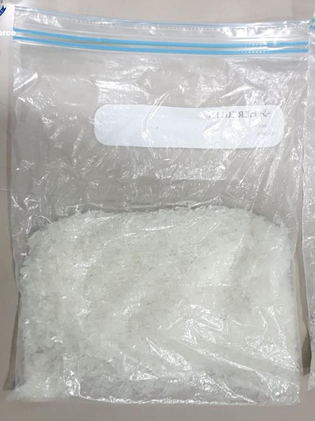 Drugs allegedly seized as part of police investigations into a ‘dial-a-dealer’ syndicate in which six people have been arrested. Picture: NSW Police